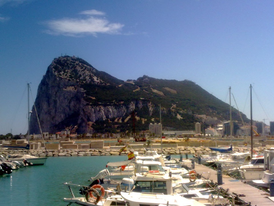 Gibraltar, The Rock near Casares